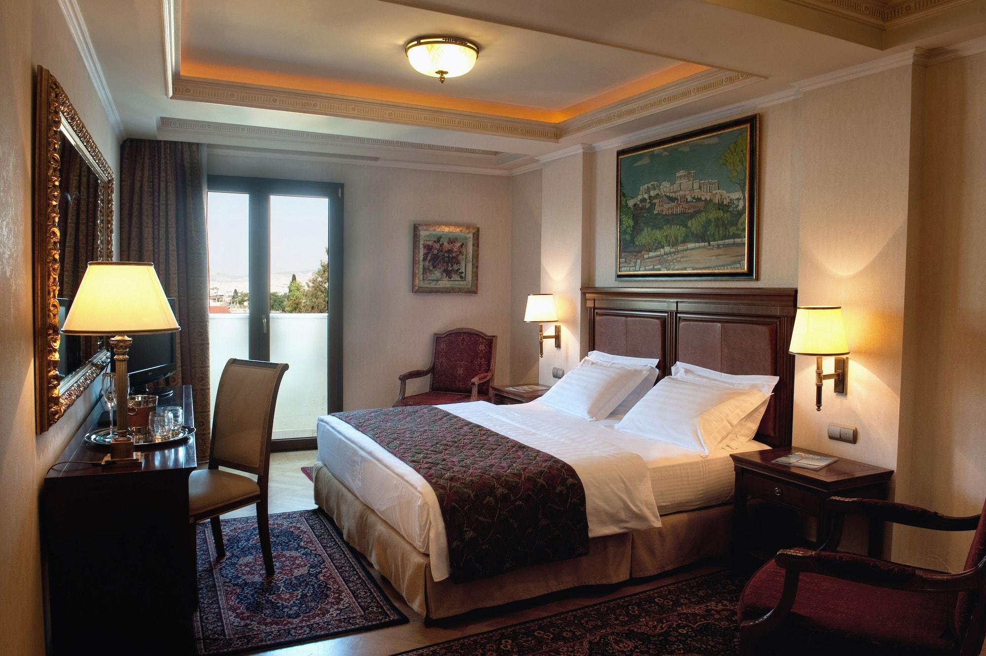 Electra Palace Athene Buitenkant foto A room at the hotel