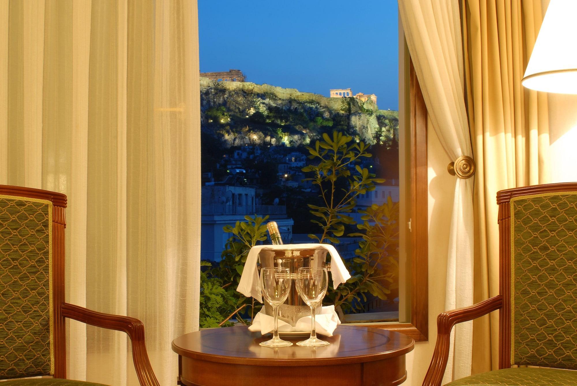 Electra Palace Athens Hotel Buitenkant foto View from a room